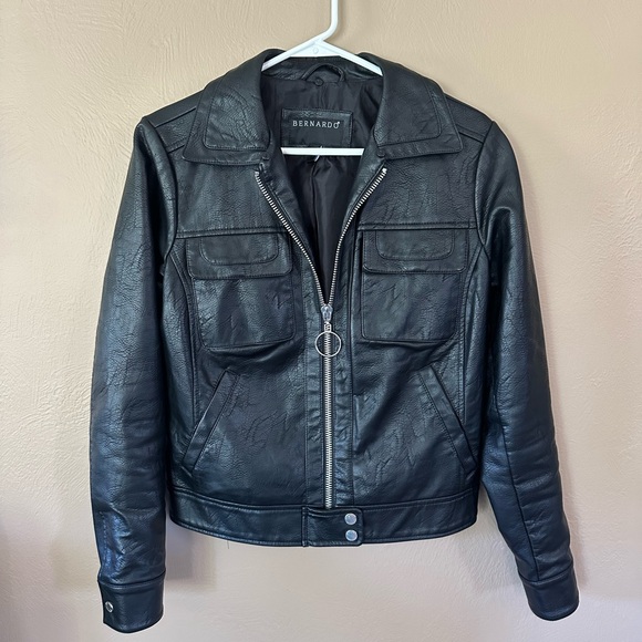 Bernardo Jacket with removable fur collar - Picture 4 of 6